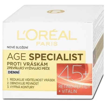 L'Oréal Paris Age Specialist 45+ Денний крем для обличчя 50 мл: ціни та характеристики
