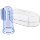 BabyOno Toothbrush зубна щітка пальчикова з футляром синя