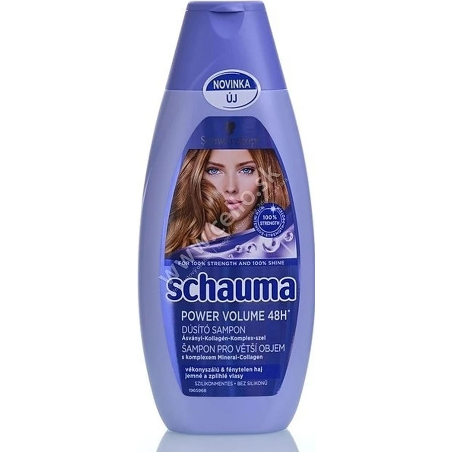 Шампунь для волосся Schauma Power Volume 1×400 мл, шампунь: ціни та характеристики