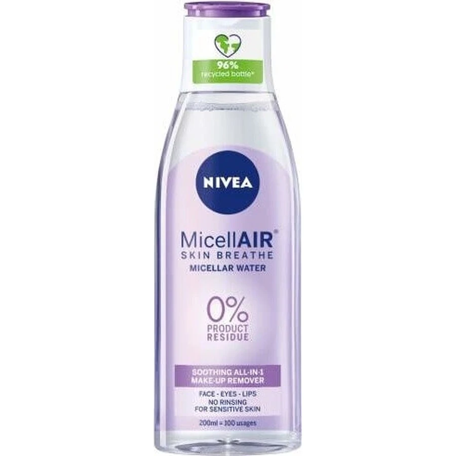 NIVEA Нежная мицеллярная вода (сухая/чувствительная) 400 мл 1×400 мл, мицеллярная вода: цены и характеристики