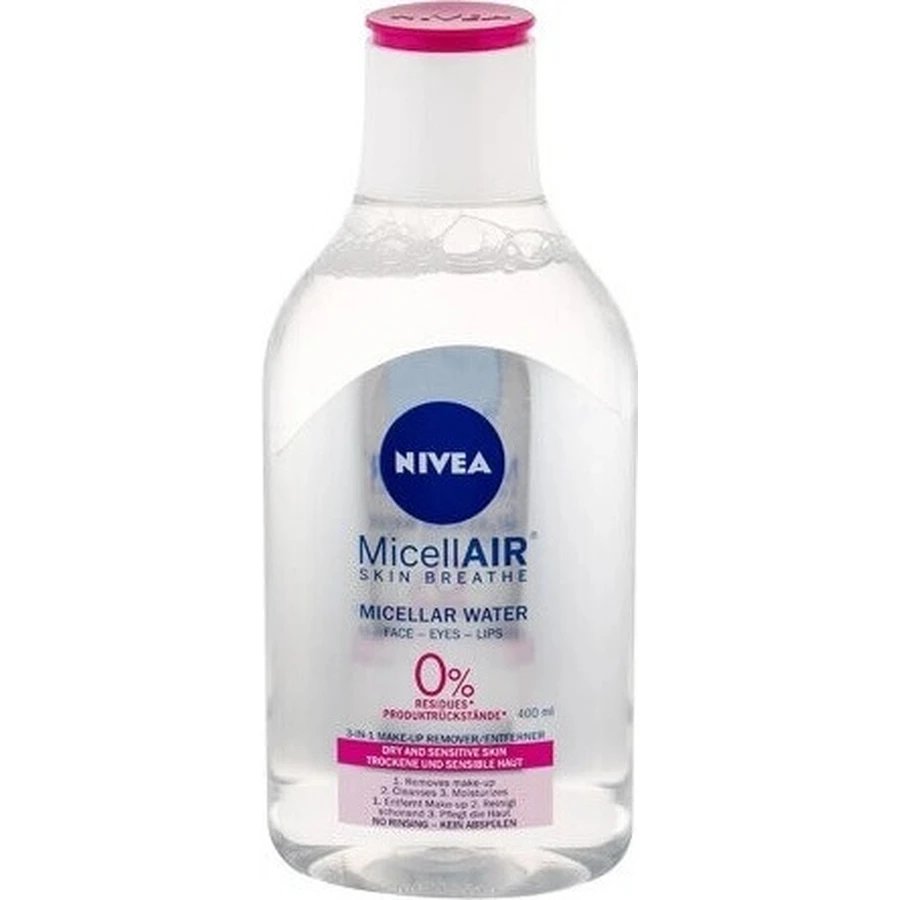 NIVEA Нежная мицеллярная вода (сухая/чувствительная) 400 мл 1×400 мл, мицеллярная вода: цены и характеристики