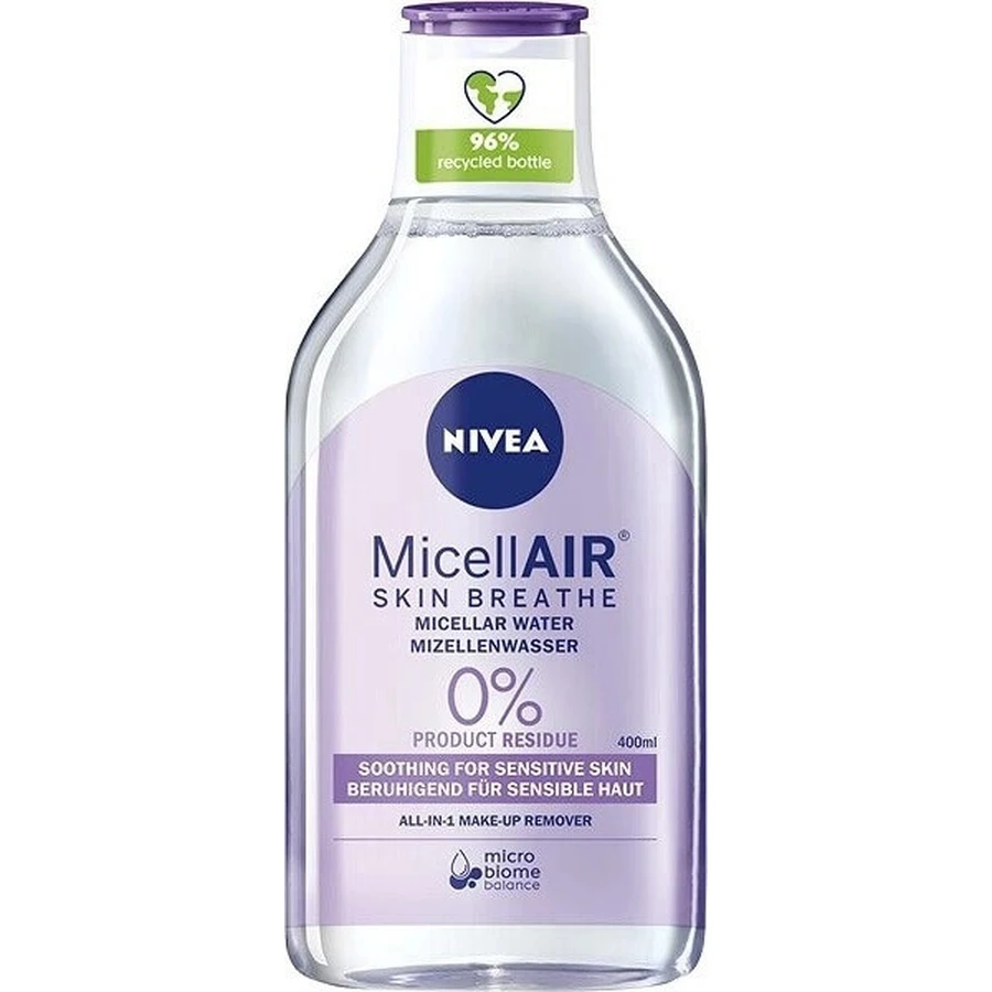 NIVEA Нежная мицеллярная вода (сухая/чувствительная) 400 мл 1×400 мл, мицеллярная вода: цены и характеристики