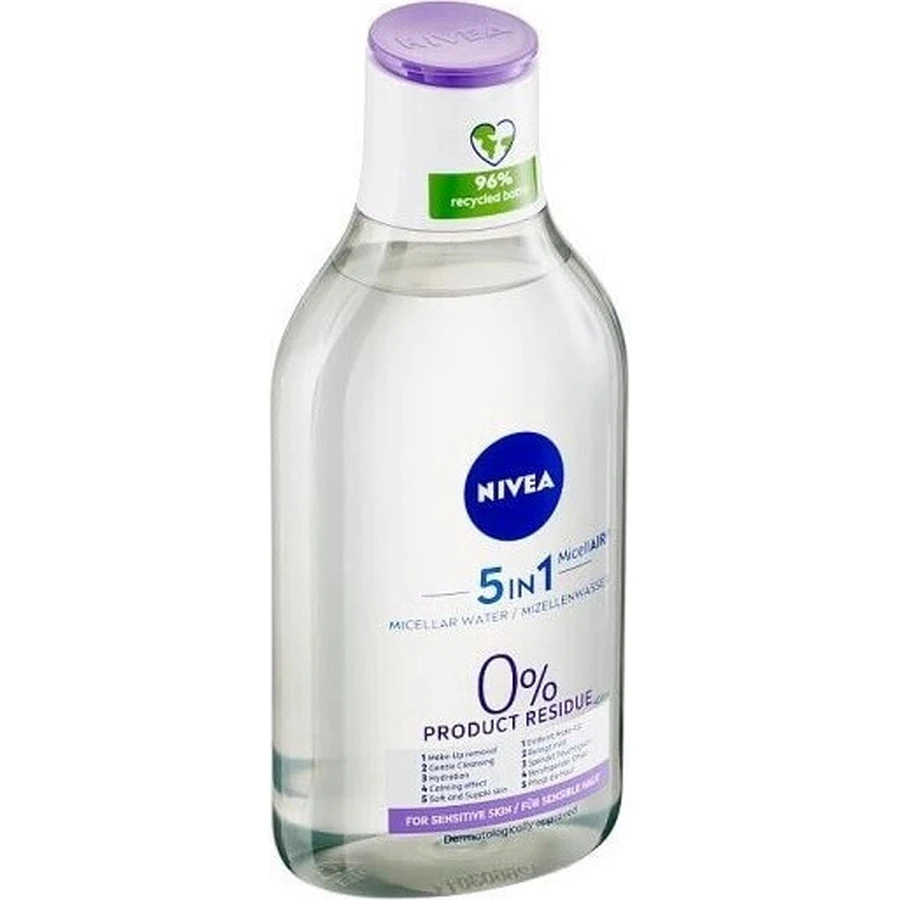 NIVEA Нежная мицеллярная вода (сухая/чувствительная) 400 мл 1×400 мл, мицеллярная вода: цены и характеристики