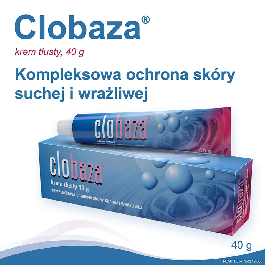 Крем для лица и тела Clobaza, комплексная защита сухой и чувствительной кожи, 40 г: цены и характеристики