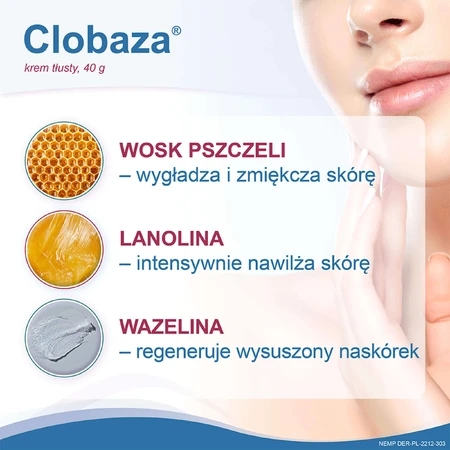 Крем для лица и тела Clobaza, комплексная защита сухой и чувствительной кожи, 40 г: цены и характеристики