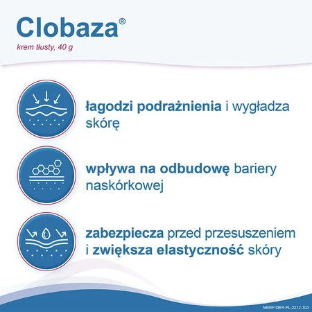 Крем для лица и тела Clobaza, комплексная защита сухой и чувствительной кожи, 40 г: цены и характеристики