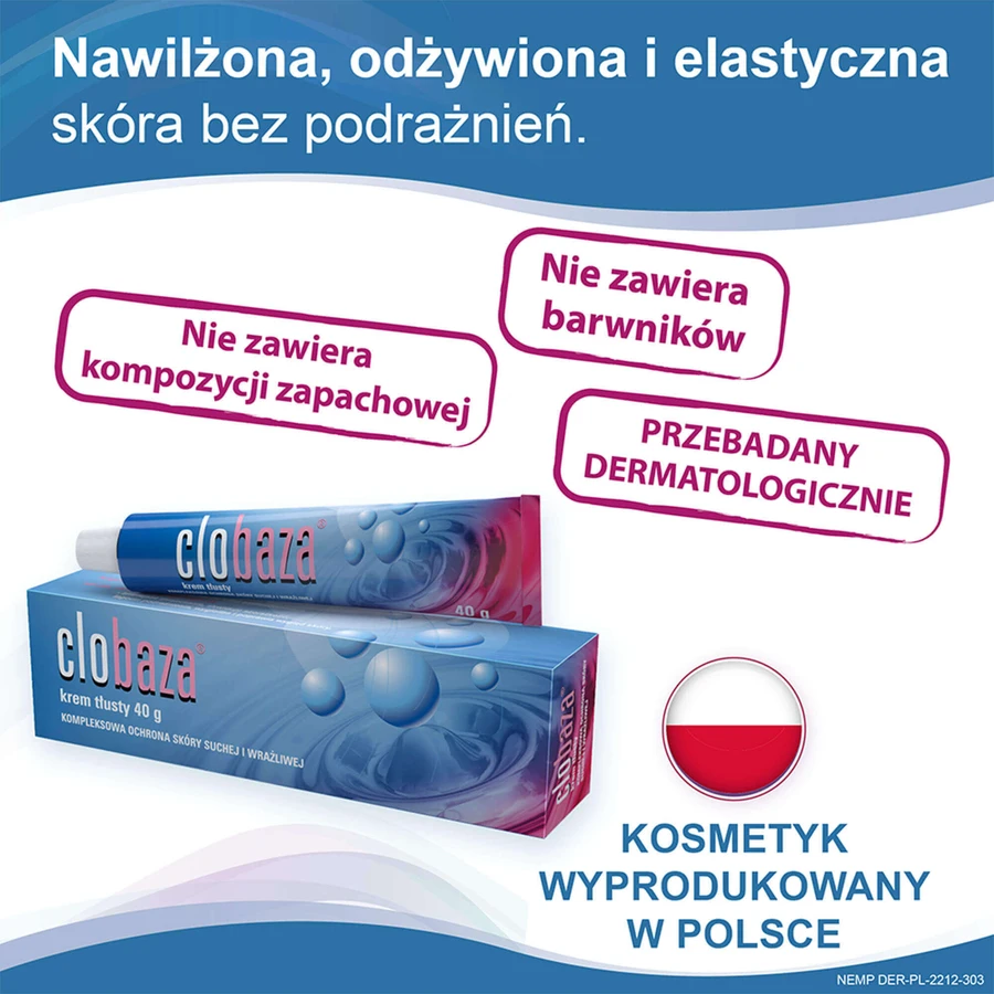 Крем для лица и тела Clobaza, комплексная защита сухой и чувствительной кожи, 40 г: цены и характеристики
