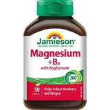 Jamieson Магній + Вітамін В6 з бісгліцинатом 1×50 таблеток, харчова добавка