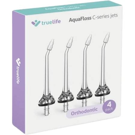 TrueLife AquaFloss С-серія C струменеві ортодонтичні 4 шт.: ціни та характеристики
