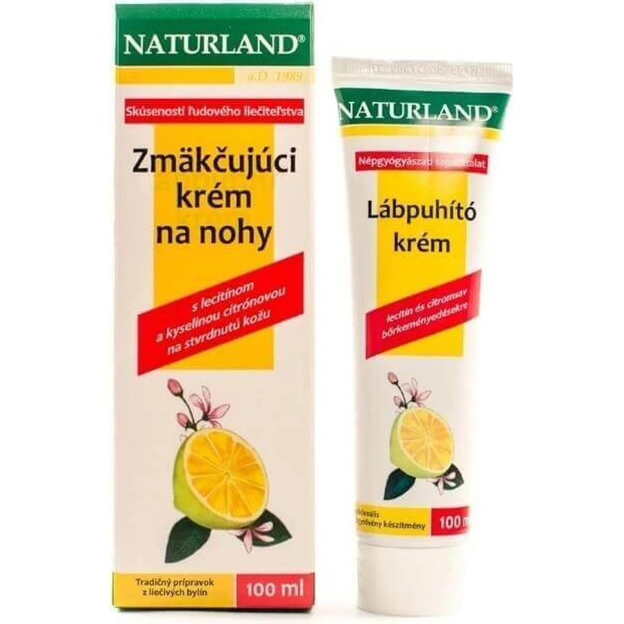 NATURLAND SOOTHING FOOT CREAM 1×100 мл, бальзам для ног: цены и характеристики
