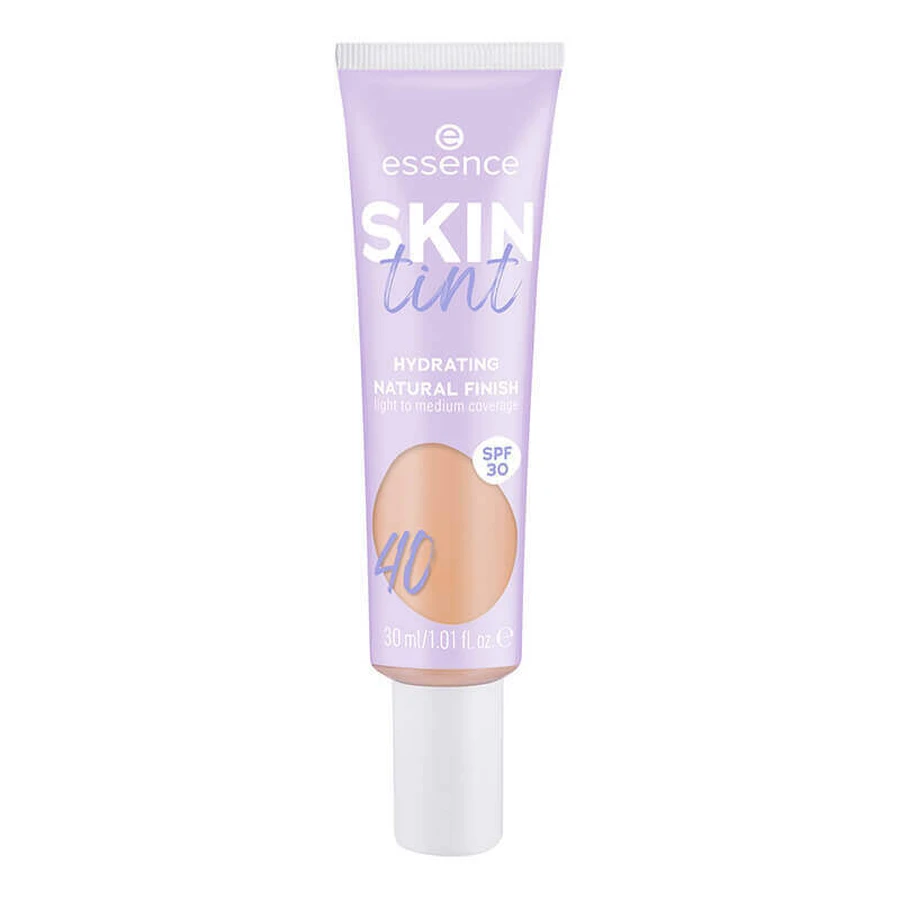 Відтінок для шкіри Skin Tint Відтінок для шкіри, зволожуючий натуральний фініш 40, 30 мл, Essence: ціни та характеристики