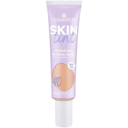 Відтінок для шкіри Skin Tint Відтінок для шкіри, зволожуючий натуральний фініш 40, 30 мл, Essence: ціни та характеристики