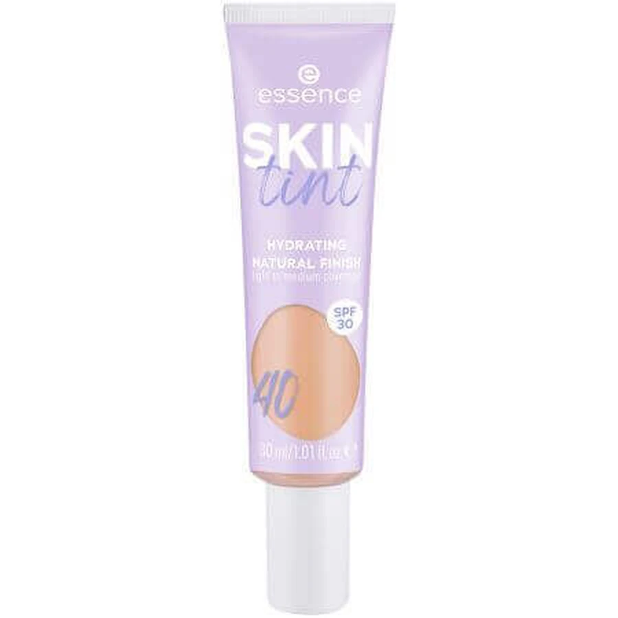 Відтінок для шкіри Skin Tint Відтінок для шкіри, зволожуючий натуральний фініш 40, 30 мл, Essence: ціни та характеристики