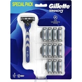 Gillette Mach3 Special Pack Razor + 12nh 1×1 шт, бритва, бритва
