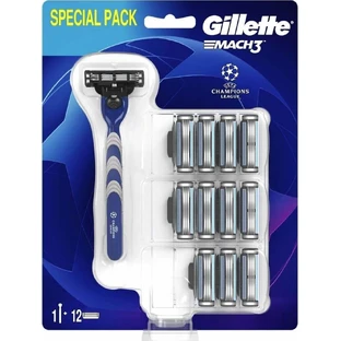 Gillette Mach3 Special Pack Бритва + 12нж 1×1 шт, бритва