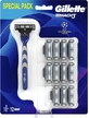 Gillette Mach3 Special Pack Бритва + 12нж 1×1 шт, бритва