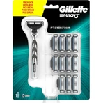 Gillette Mach3 Special Pack Бритва + 12нж 1×1 шт, бритва: цены и характеристики