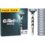 Gillette Mach3 Special Pack Бритва + 12нж 1×1 шт, бритва: цены и характеристики