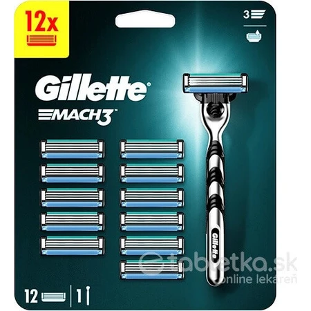 Gillette Mach3 Special Pack Бритва + 12нж 1×1 шт, бритва: цены и характеристики