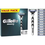 Gillette Mach3 Special Pack Бритва + 12нж 1×1 шт, бритва: цены и характеристики