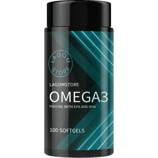 Lagomstore Omega 3 1×100 cps, пищевая добавка