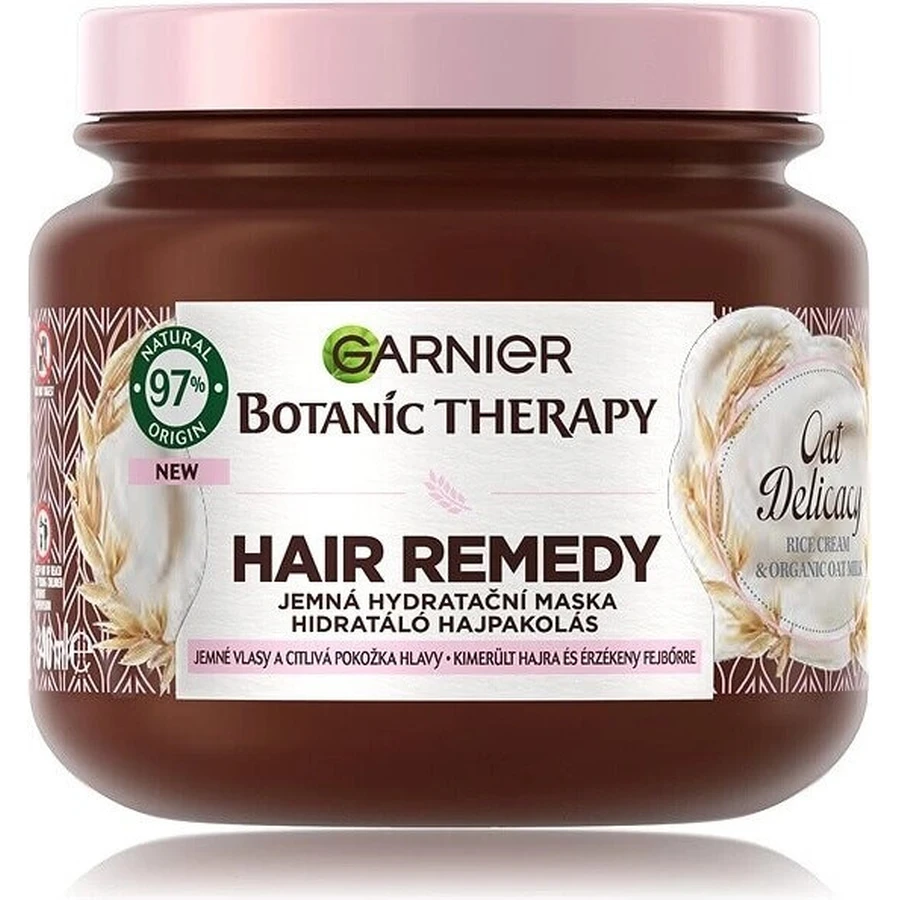 Garnier Botanic Therapy Засіб для волосся Oat Delicacy Ніжна зволожуюча маска для волосся 1×340 мл, маска для волосся 340 мл: ціни та характеристики
