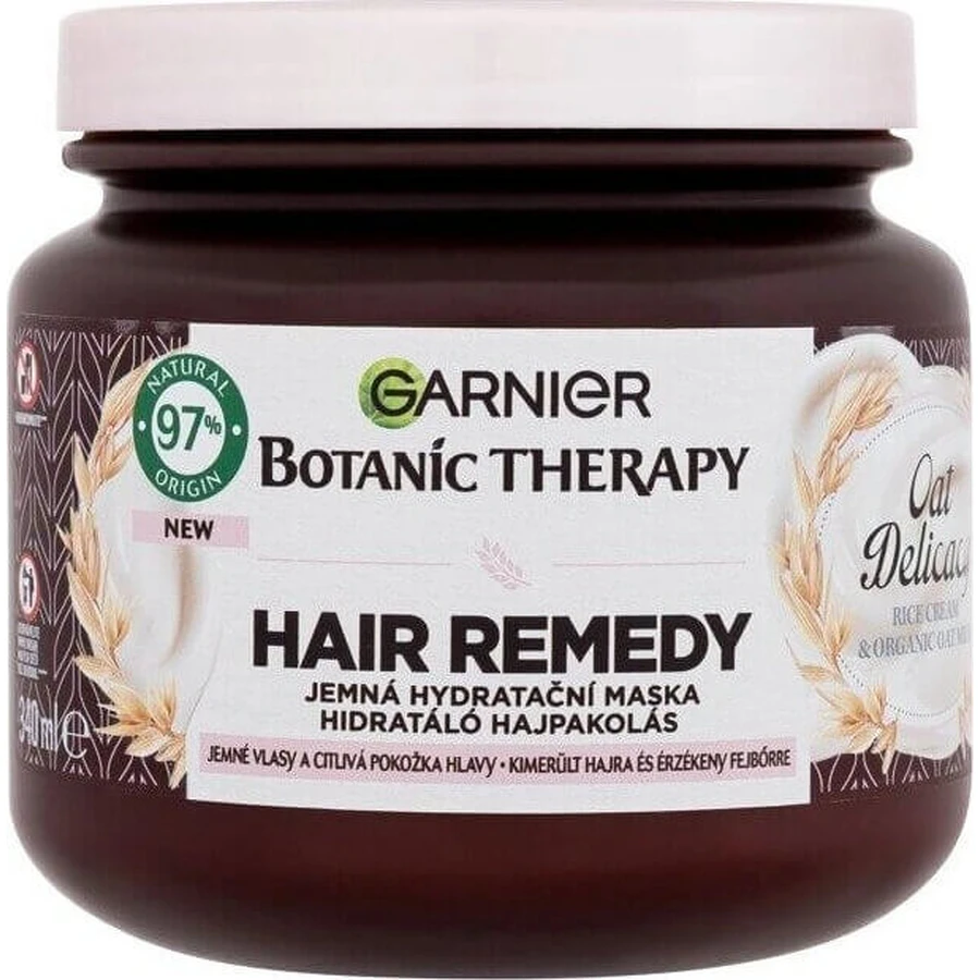 Garnier Botanic Therapy Засіб для волосся Oat Delicacy Ніжна зволожуюча маска для волосся 1×340 мл, маска для волосся 340 мл: ціни та характеристики