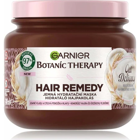 Garnier Botanic Therapy Засіб для волосся Oat Delicacy Ніжна зволожуюча маска для волосся 1×340 мл, маска для волосся 340 мл: ціни та характеристики