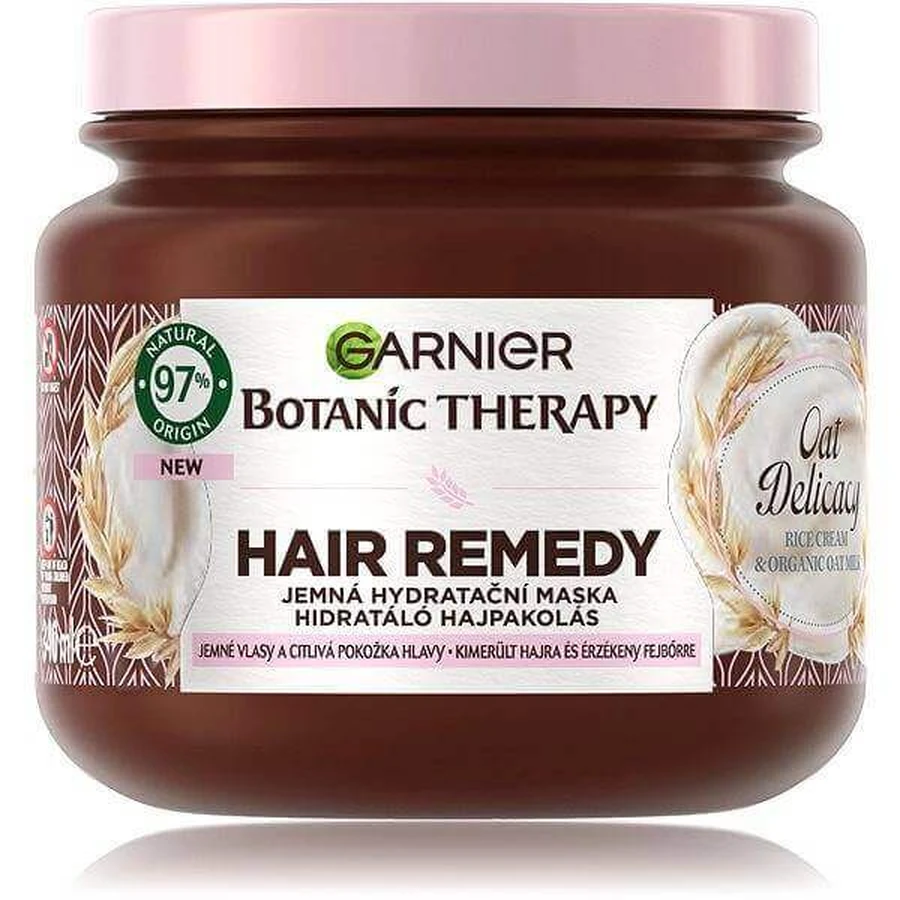 Garnier Botanic Therapy Засіб для волосся Oat Delicacy Ніжна зволожуюча маска для волосся 1×340 мл, маска для волосся 340 мл: ціни та характеристики