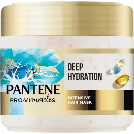 Pantene Pro-V Miracles Deep Hydration Intensive Hair Mask, Інтенсивна маска для волосся з біотином для сухого волосся 300 мл: ціни та характеристики