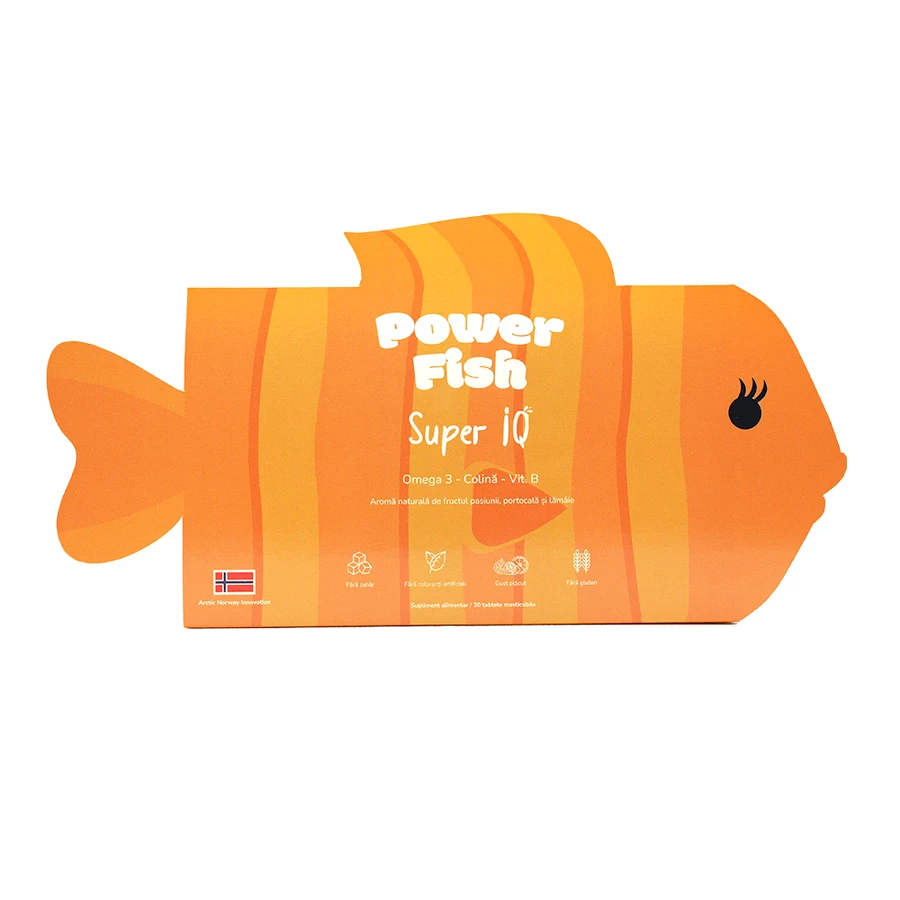 Супер IQ для девочек, 30 желе, PowerFish: цены и характеристики