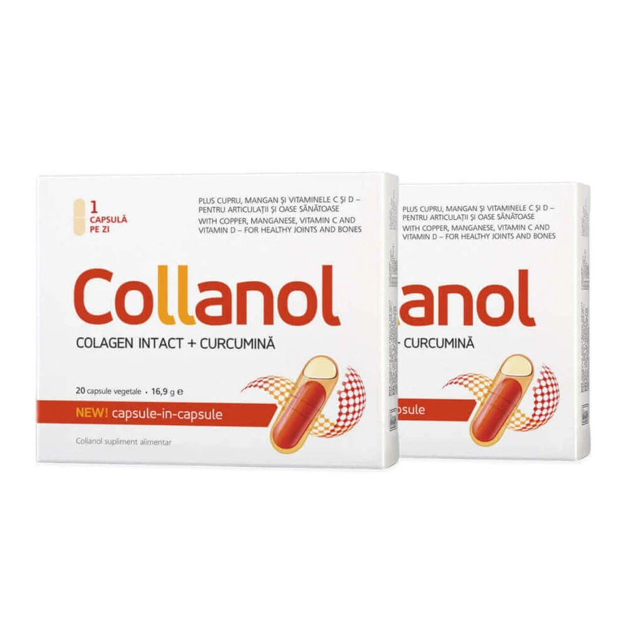 Колланол Vitaslim Collanol Package, 2 х 20 капсул: цены и характеристики