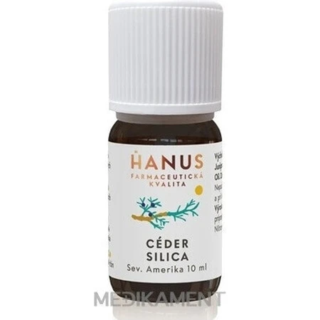 HANUS SILICA CEDAR 1×10 мл, эфирное масло: цены и характеристики