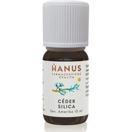 HANUS SILICA CEDAR 1×10 мл, эфирное масло: цены и характеристики