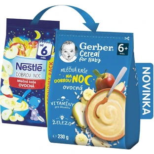 Gerber Злаки молочные Каа фруктовые Спокойной ночи 230 г