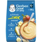 Gerber Злаки молочные Каа фруктовые Спокойной ночи 230 г: цены и характеристики