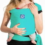 Эластичная система для ношения ребенка Wrap, Ocean Green, First Hug