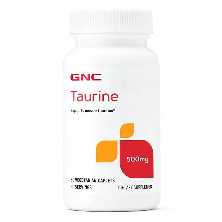 Таурин 500 мг 045714, 50 таблеток, GNC: цены и характеристики