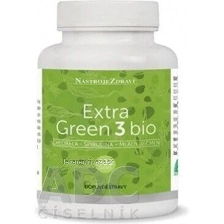 ToolsHealth Extra GREEN 3 BIO 1×400 табл, смесь спирулины и хлореллы: цены и характеристики