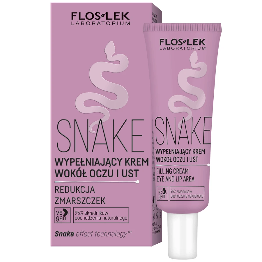 Floslek Laboratorium Snake, смываемый крем для глаз и губ, 30 мл.: цены и характеристики