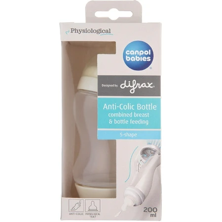 Canpol babies Faa Irokohrdla антикоккольный S-Shape 200 мл: цены и характеристики