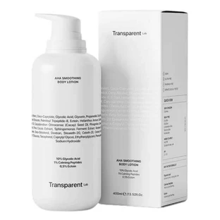 Лосьон для тела Transparent Lab с AHA для разглаживания кожи, 400 мл