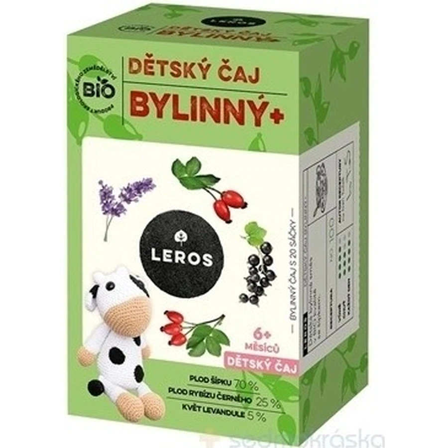 LEROS BIO CHILDREN'S HERBAL AJ HERBAL+ 20×2 г, детский травяной сбор aj: цены и характеристики