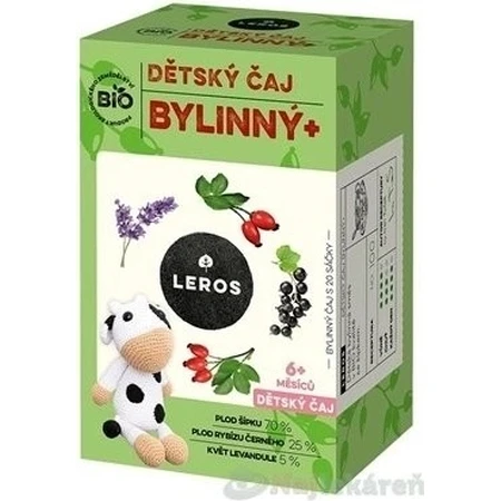 LEROS BIO CHILDREN'S HERBAL AJ HERBAL+ 20×2 г, детский травяной сбор aj: цены и характеристики