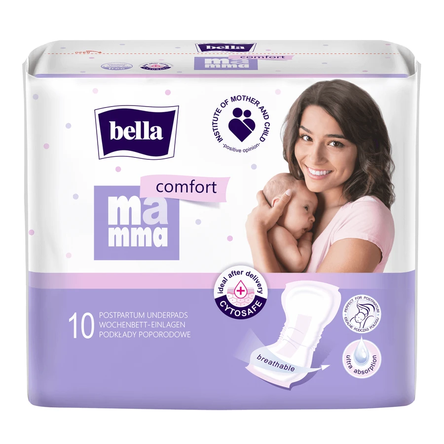 Післяпологові прокладки Bella Mamma Comfort, 10 штук - довготривалі!: ціни та характеристики
