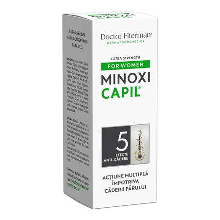 Спрей Doctor Fiterman Minoxicapil Women проти випадіння волосся для жінок, 60 мл: ціни та характеристики