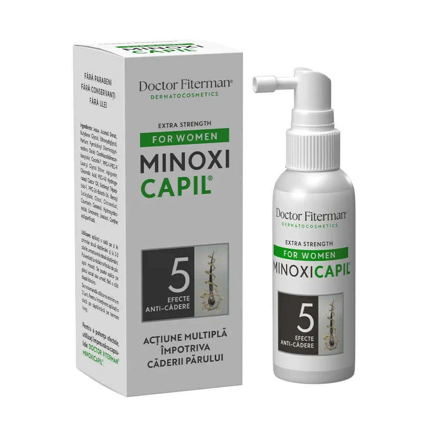 Спрей Doctor Fiterman Minoxicapil Women проти випадіння волосся для жінок, 60 мл: ціни та характеристики