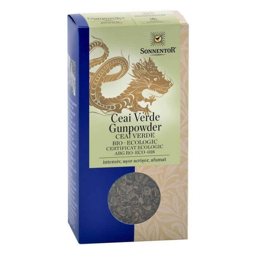 Чай Sonnentor Gunpowder, зеленый, органический, 100 г: цены и характеристики