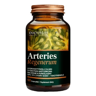 Doctor Life Arteries Regenerum amp; дієтична добавка К2, 60 капсул