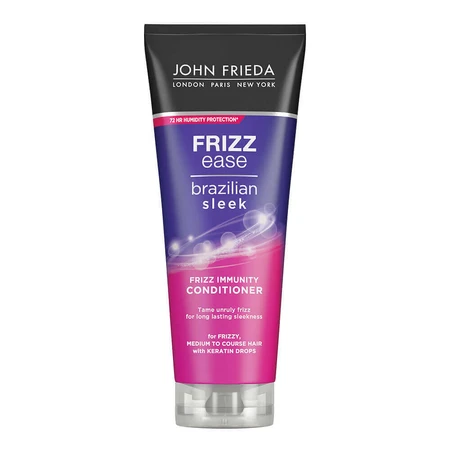Frizz Ease Brazilian Sleek Frizz Ease Brazilian Sleek Frizz Smoothing Conditioner, 250 мл, John Frieda: цены и характеристики